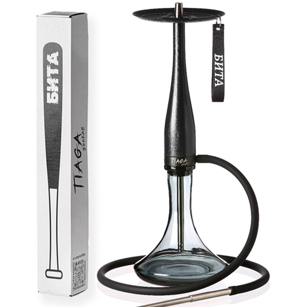 Tiaga Hookah Bita Black vízipipa – Craft Gray víztartállyal