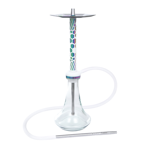 Embery MONO-H 4.0 Chameleon Snow vízipipa Embery Clear víztartállyal