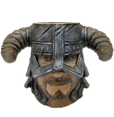 Viking dohánytartó – kézzel készített