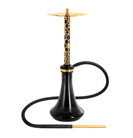 Embery MONO-H 4.0 Supreme Gold Black vízipipa Embery Black víztartállyal