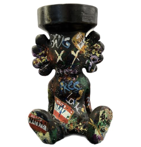 Kaws dohánytartó – kézzel készített