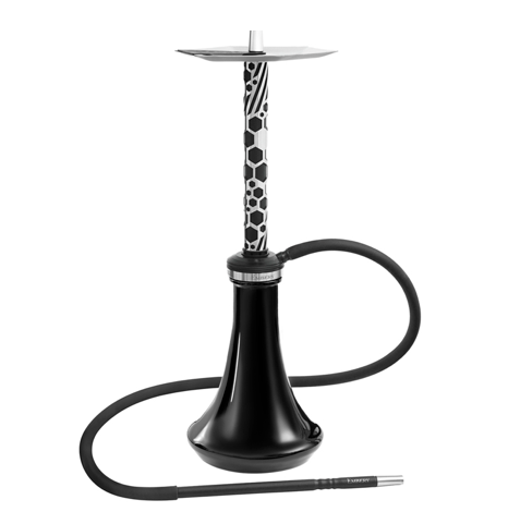 Embery MONO-H 4.0 Silver Black vízipipa Embery Black víztartállyal