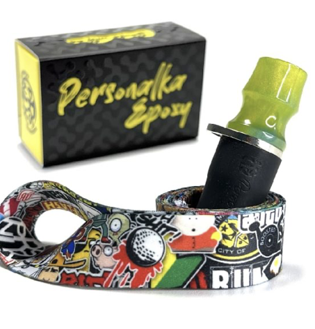 Personalka Epoxy Green személyes szipka