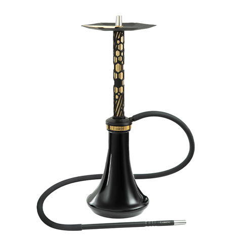 Embery MONO-H 4.0 Gold Black vízipipa Embery Black víztartállyal