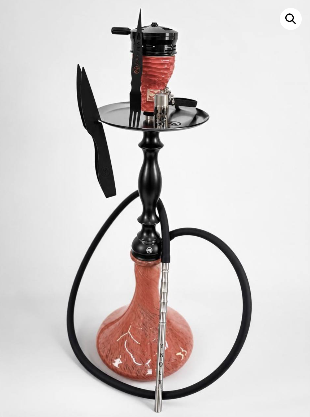 Kész vízipipa szett – Aroma Tango Black
