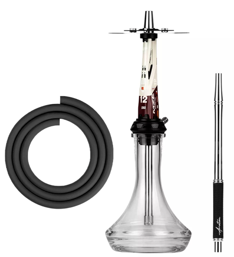 Amotion Valve GT12 White & Red vízipipa